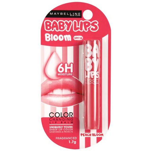 Maybelline New York Color Peach Bloom Lip Balm: 1.7 gms