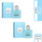 TFZ Signature Aura Blue Eau De Apparel Perfume 100ml Each (Pack of 2)