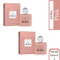 TFZ Signature Aura Pink Eau De Apparel Perfume 100ml Each (Pack of 2)