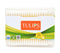 Tulips Cotton Buds 400 Tips/200 Stems In A Flat Box