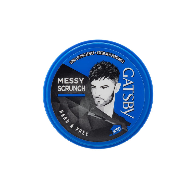 Gatsby Hard & Free Messyscrunch Hair Styling Wax 25 Gm