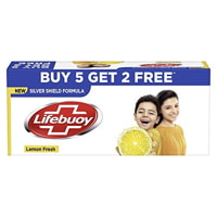 Lifebuoy Lemon Fresh Soap : 5x125 gms
