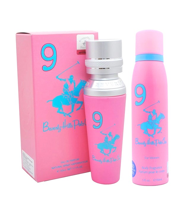 Beverly Hills Polo Club Sport No 9 Women 50ML Edt Perfume And 150ML Deodorant Gift Set