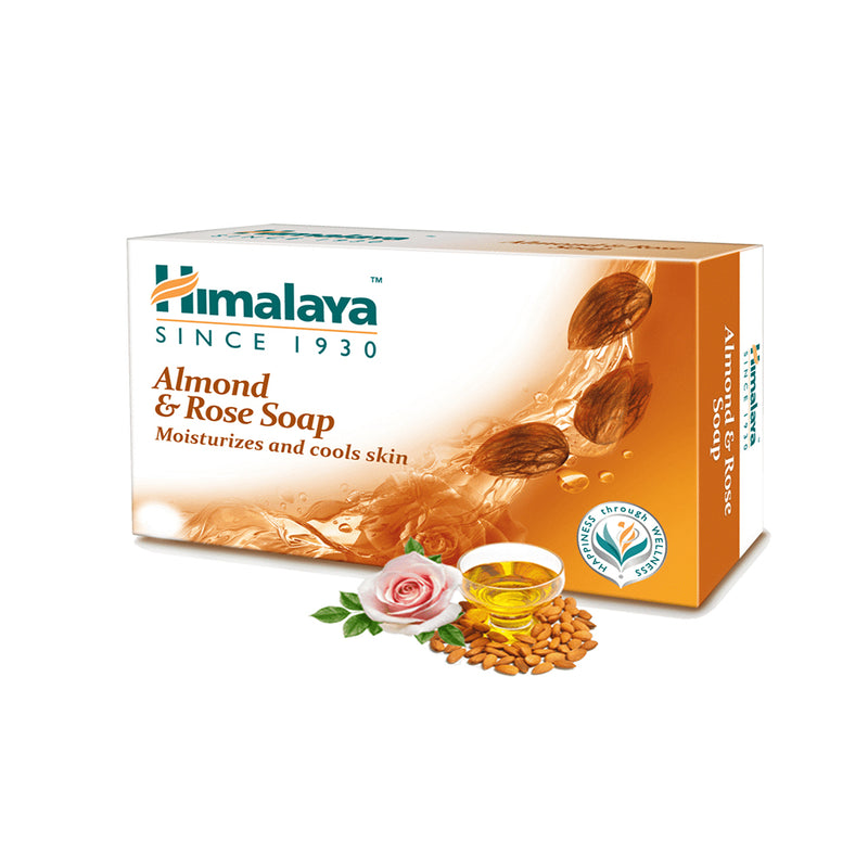 Shop Himalaya Almond And Rose Soap 125GM