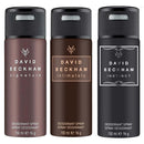 David Beckham Signature Instinct And Intimately Pack Of 3 Deodorants For Men 150ML Each