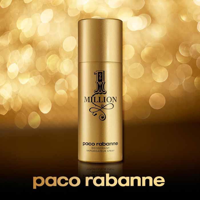 Tal højt relæ Modtager shop Paco Rabanne One Million Deodorant Spray For Men 150ML