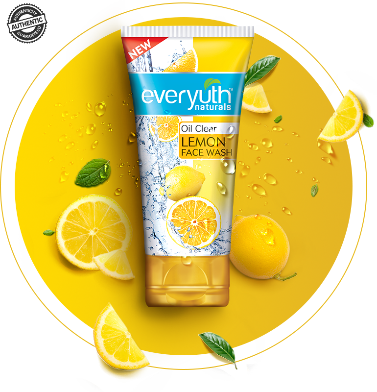Shop EverYuth Naturals Lemon & Cherry Face Wash 150GM