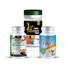 Zenius Slim Fit Kit for Fat Burning Supplements, Immune Power Supplement (60 Capsules & 60 Tablets & 100G Powder)