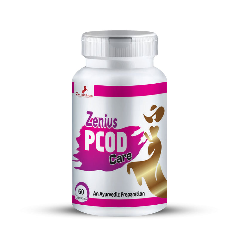Zenius Pcod Care Capsule| Pcod Care Capsule, Period Delay Tablets (60 Capsules)