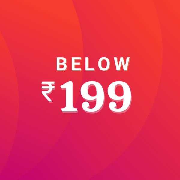 Below ₹ 199