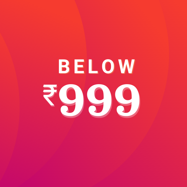 Below ₹ 999