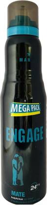 Engage Mate Maga Pack Deodorant Spray for Men 220ml