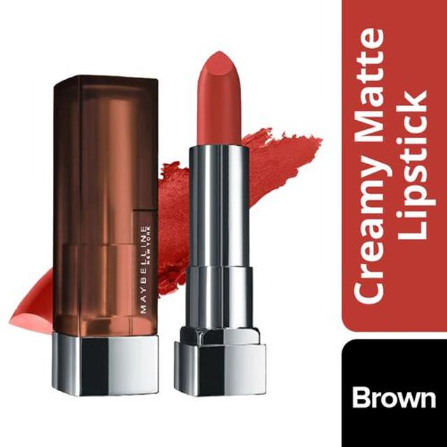 Maybelline Color Creamy Mattes Chili Nude 500 Lipstick: 3.9 gms