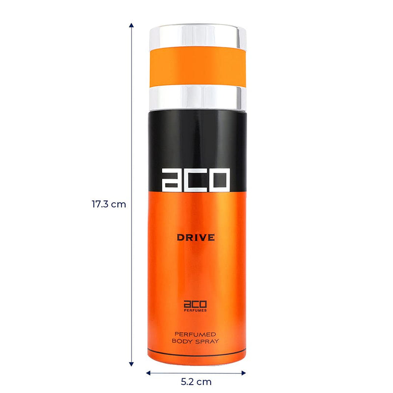 ACO Drive Perfumed Body Spray 200ML