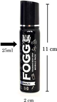 Fogg Amaze Fragrance Body Spray Mobile Pack 25ML
