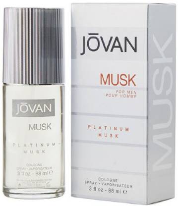 Jovan Platinum Musk Eau de Cologne for Men 88ML