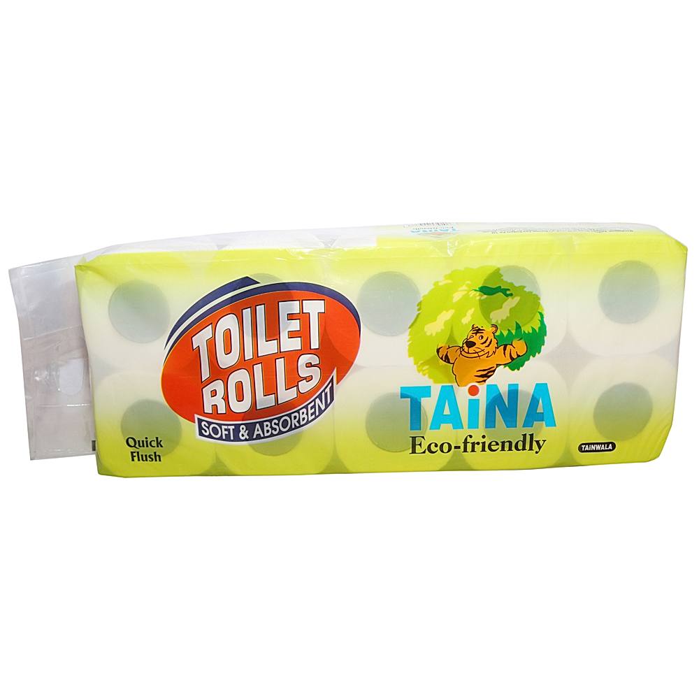 Taina Eco-Friendly 2 Ply Toilet Roll 10 Units