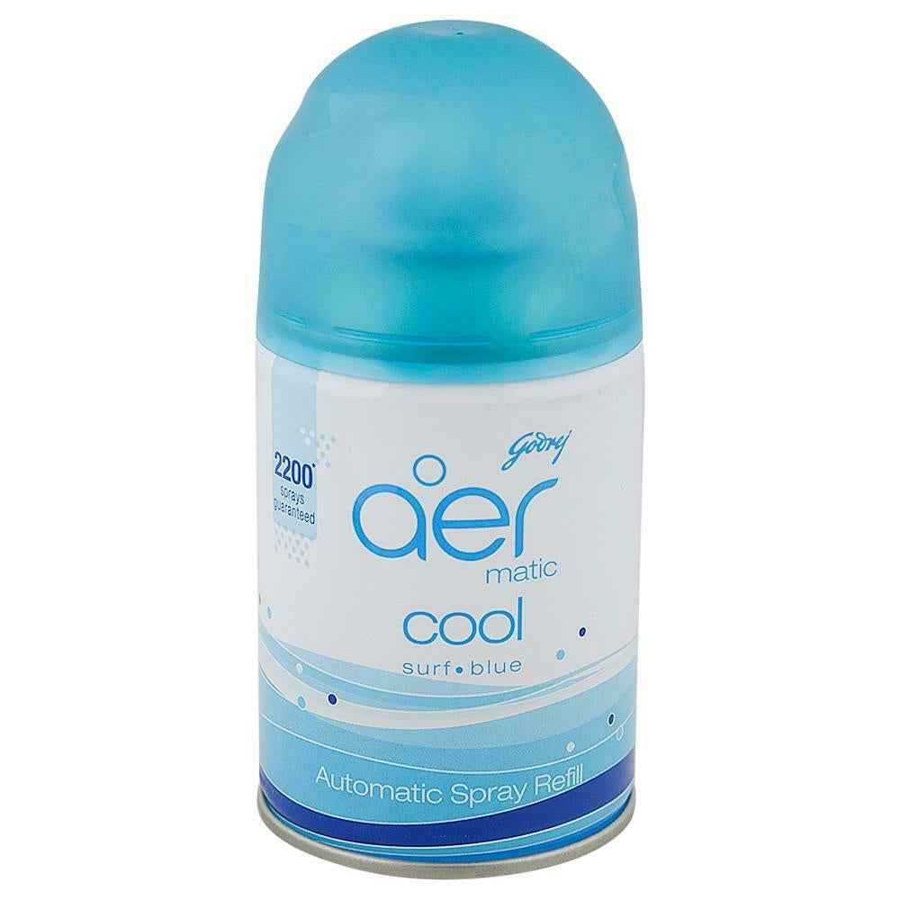 Godrej Aer Matic Cool Surf Blue Refill 225 ml