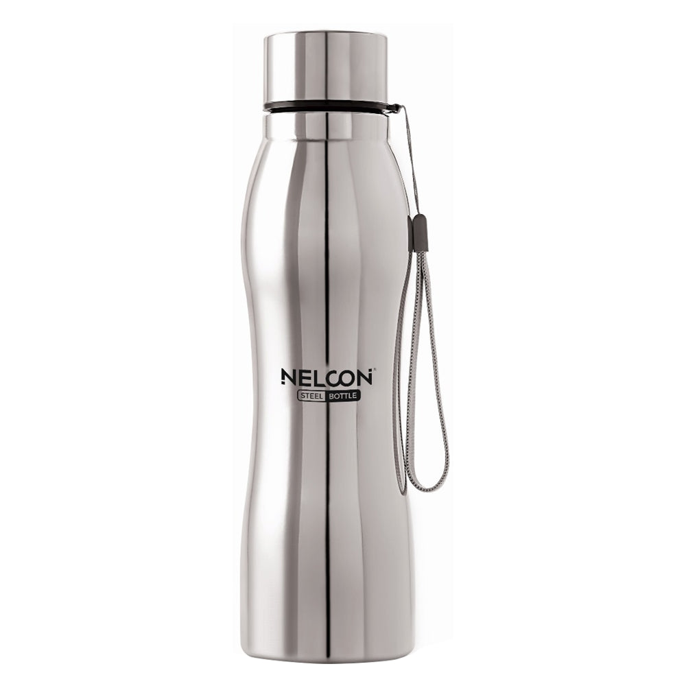 Nelcon Stainless Steel Water Bottle Hexa 1 Litre