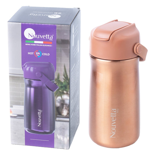 Nouvetta Stainless Steel York Double Wall Bottle - Copper (350 ml) 1 Unit