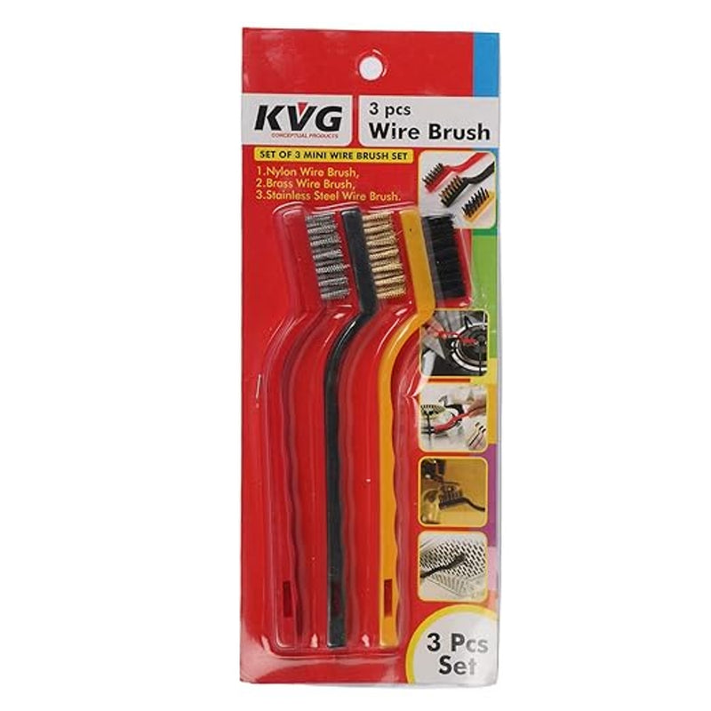 Kvg Gas Cleaning Brush - Set Of 3 1 Unit