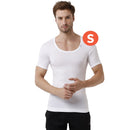 Rupa Frontline Round Neck Sleeve Men's Vest - 80 cm (S) - White 2 Piece