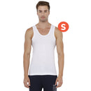 Rupa Jon Folding Round Neck Men's Vest - 80 cm (S) - White 2 Piece