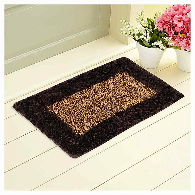 Elegant Weavers Primier Rug Doormat (Brown & Beige) - 40x60 cm 1 Unit