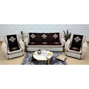 MHF Sofa Slip Cover Paradise - Brown 6 Units