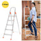 Bathla Advance 5 Step Ladder-Orange 1 Unit