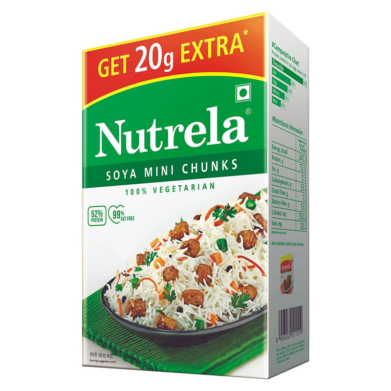 Nutrela Soya Mini Chunks: 200 gms