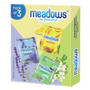 Meadows Air Freshener 3 x 10 gms