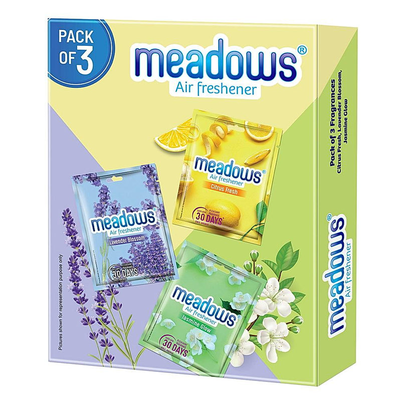 Meadows Air Freshener 3 x 10 gms