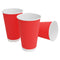 Disposable Glass - 450 ml ( Red ) Pack of 10