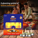 Shubhkart Tejas Puja Ghee T-Light Candle Pack of 25