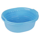 Happy Family West Side Colander With Tub - Blue 1 Unit