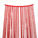 Decorative Woollen Curtain (Red) - 2.5 x 5 ft 1 Unit