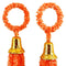 Decorative Woollen Dangler - Peach Pack of 4