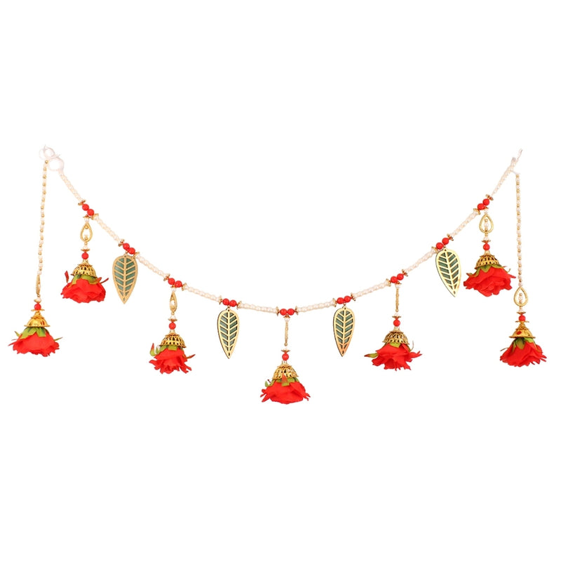 Decorative Aam Patta Door Hanging Toran - Multi Colour 1 Unit