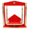 Laddu Gopal Wooden Jhula zula - 20 H X 19 W X 8 B Cm 1 Unit