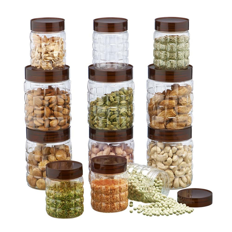 Steelo Solitaire Plastic Container Set 12 Pieces