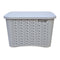 Flair Utility Multipurpose Basket With Lid (Large) - Grey 1 Unit