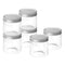 All Time Plastic Crystal Jar Natural - 230 ml 6 Pieces