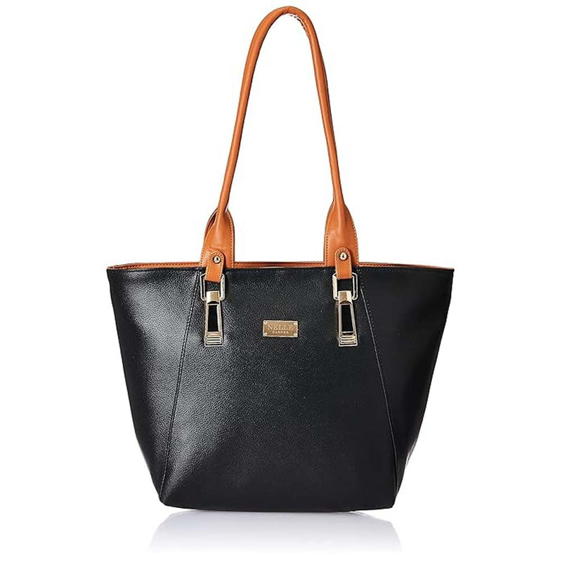 Anna Claire Women's PU Handbag (NHMVH002) Black 1 Unit