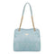 Anna Claire Women's PU Handbag (NHTED001) Sky Blue 1 Unit