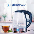 Kent Elegant Electric Glass Kettle (116052) 1.8 L