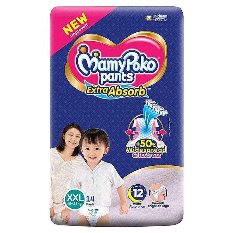 Mamy Poko Extra Absorb Pants - XXL 14 U