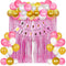 Manovedant Happy Birthday Pink Theme Decoration Kit 33 Pieces