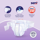 Seni Super Plus Breathable Adult Diapers - Large (30 Pieces)