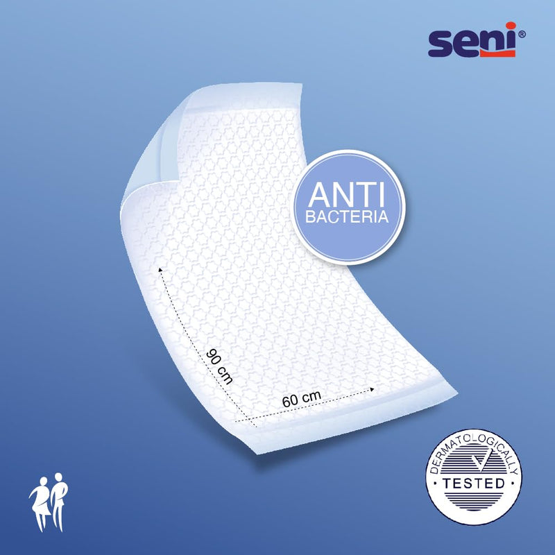 Seni Soft Comfort UnderPads 10 Pieces (90 x 60 Cm) (Pack of 2)
